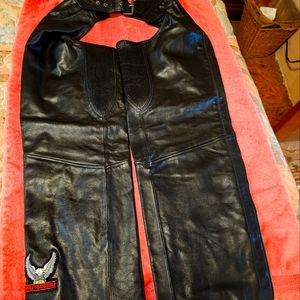 Mens Leather Chaps